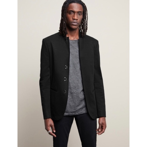 John Varvatos Collection knit hook and bar Jacket. Size EU 50 USA 40